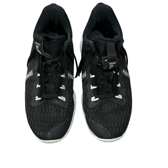 Nike LeBron Witness 5 Black Metallic Silver GS Mid Top Lace Up men Size 7 - Picture 3 of 10